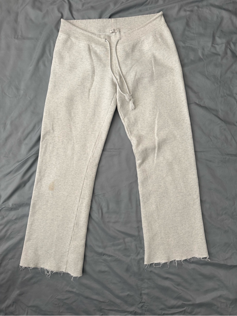 John Galt Light Gray Drawstring Sweatpants
